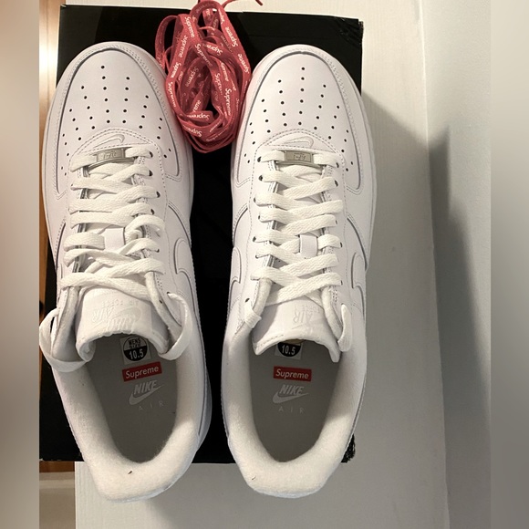 ❌sold ❌ Brand New Men’s Air Force 1 SP size 10.5 “Supreme” CU9225-100 - Picture 7 of 11